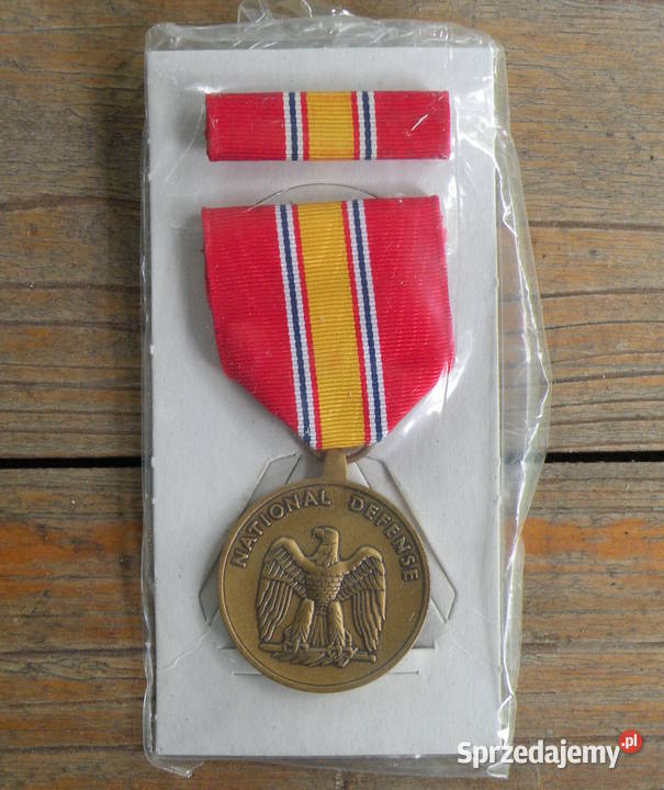 Medal Us Army National defense service Wrocław