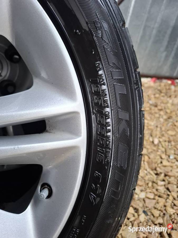 Komplet 16Alufelgi opel corsa e d z czujnikami Łaziska Górne