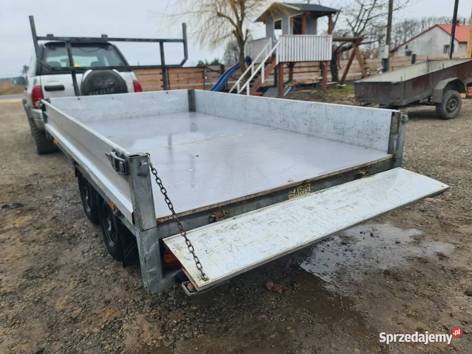 Przyczepka laweta platforma 2000 DMC przyczepa Motoryzacja mazowieckie Lipsko