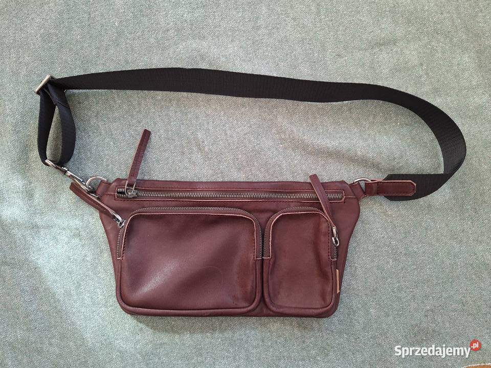 Skórzana torba Ecco crossbody saszetka na ramię Na ramię  Torby i torebki Gdańsk sprzedam
