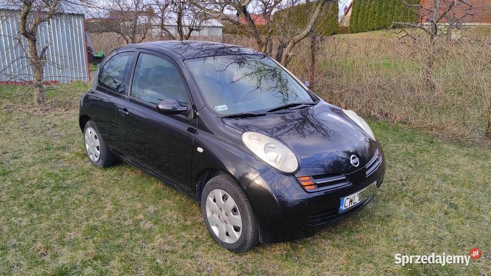 Nissan Micra K12 15 Diesel 2003r Ważne opłaty Włocławek sprzedam