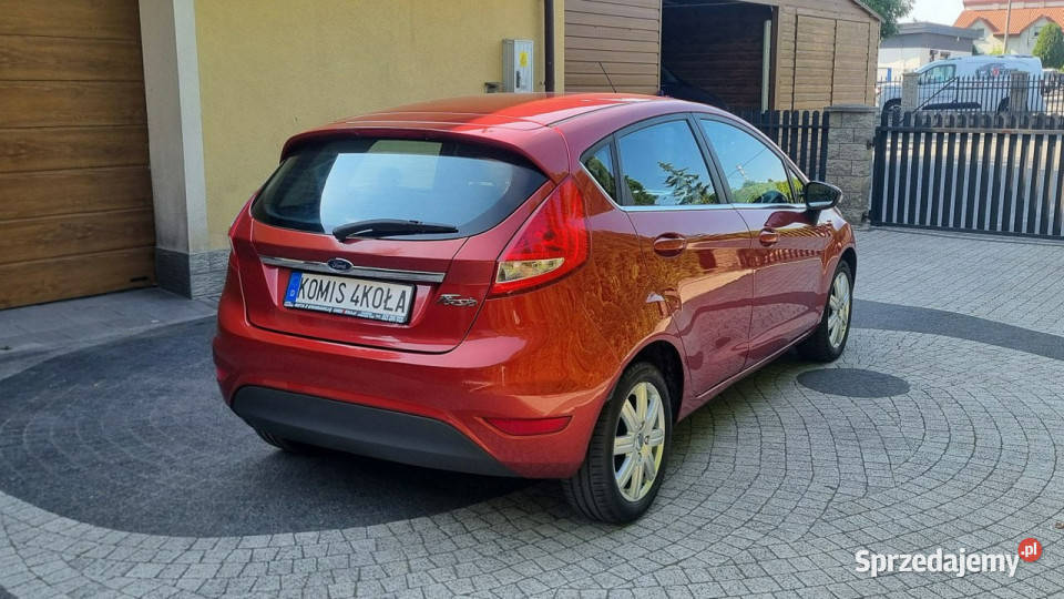 Ford Fiesta Super stan Alu Prosty Silnik czerwony mazowieckie Płońsk sprzedam
