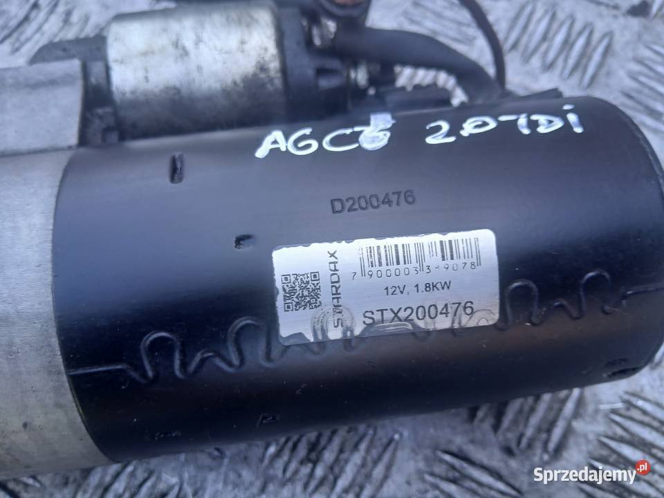 Rozrusznik Audi A4 B7 A6 C6 20 TDI 16V 140 BLB małopolskie Radłów