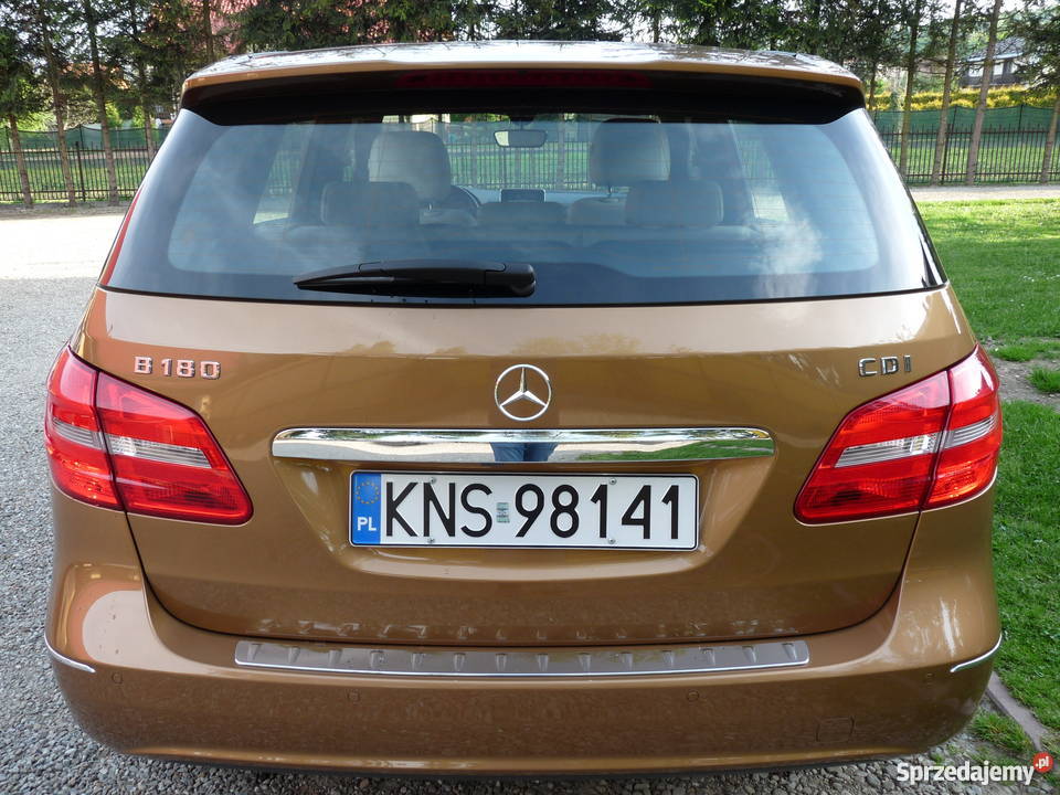 MercedesBenz B 180 CDI 24 000 Nowy 2013r nieuszkodzony B-klasa Mercedes sprzedam