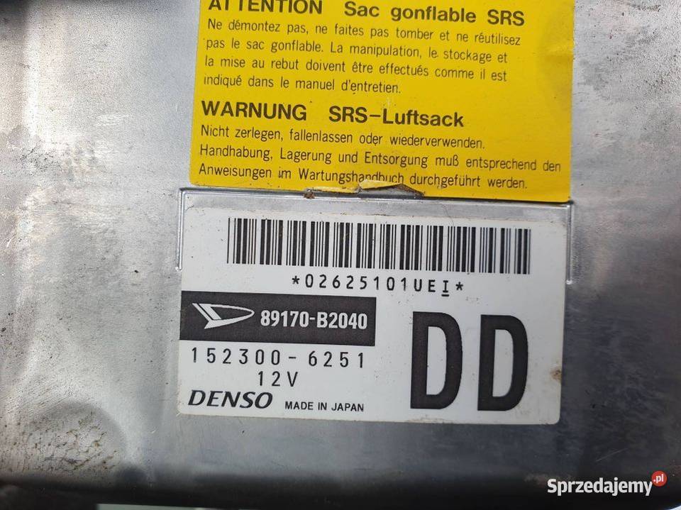 MODUŁ DAIHATSU CUORE II 89170B2040 kujawsko-pomorskie Lipno sprzedam