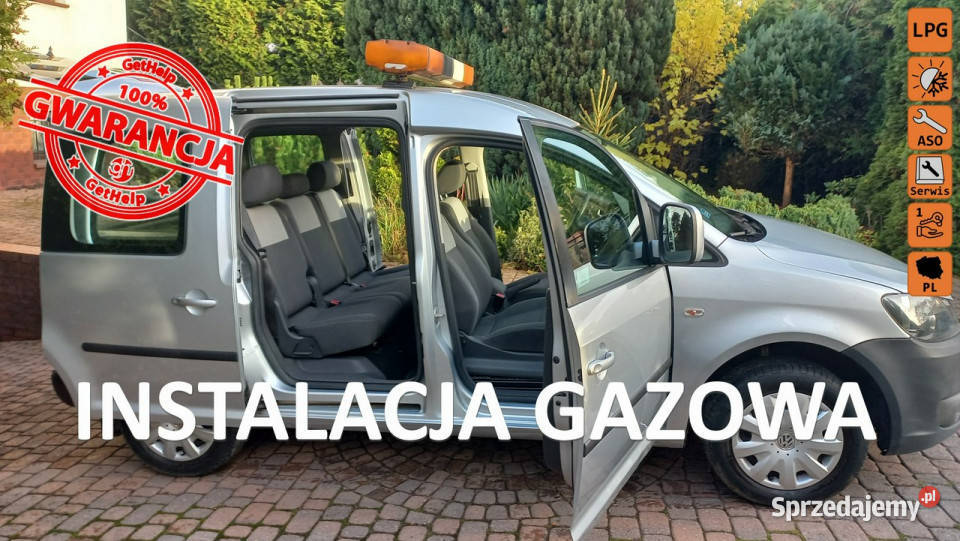 Volkswagen Caddy Salon 20 Gaz Serwisowany 2 Gdańsk