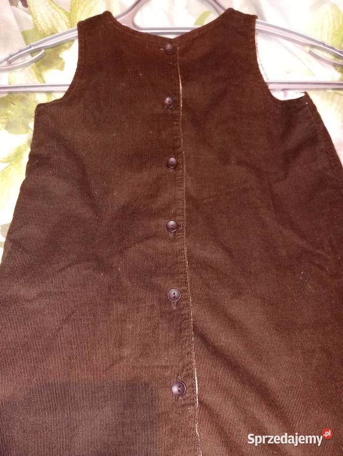 Sukienka swiateczna sesja zdjęciowa sztruks Rozmiar 92 Wrocław