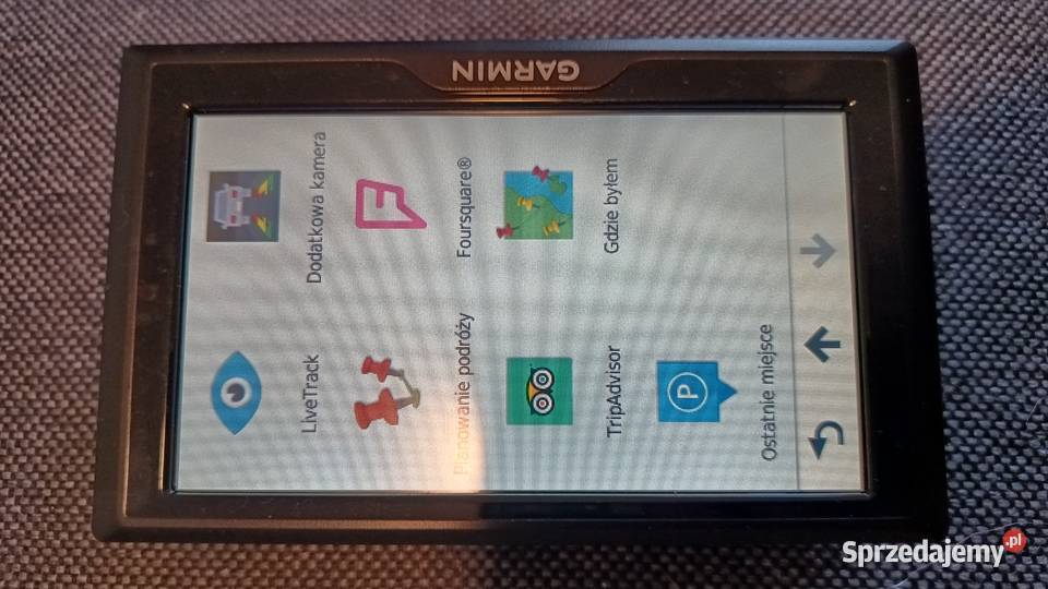 Garmin 5S z doźyw aktualizacją korki radary Zgorzelec