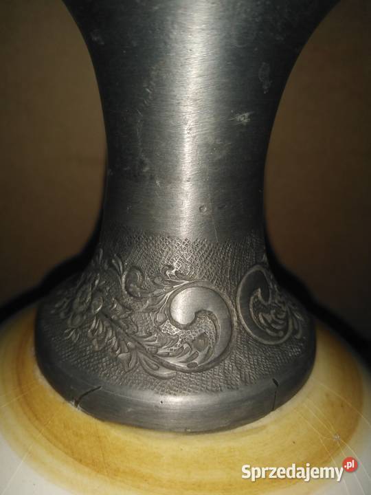 Wazon z cyną Wazony Wazony Nowa Karczma