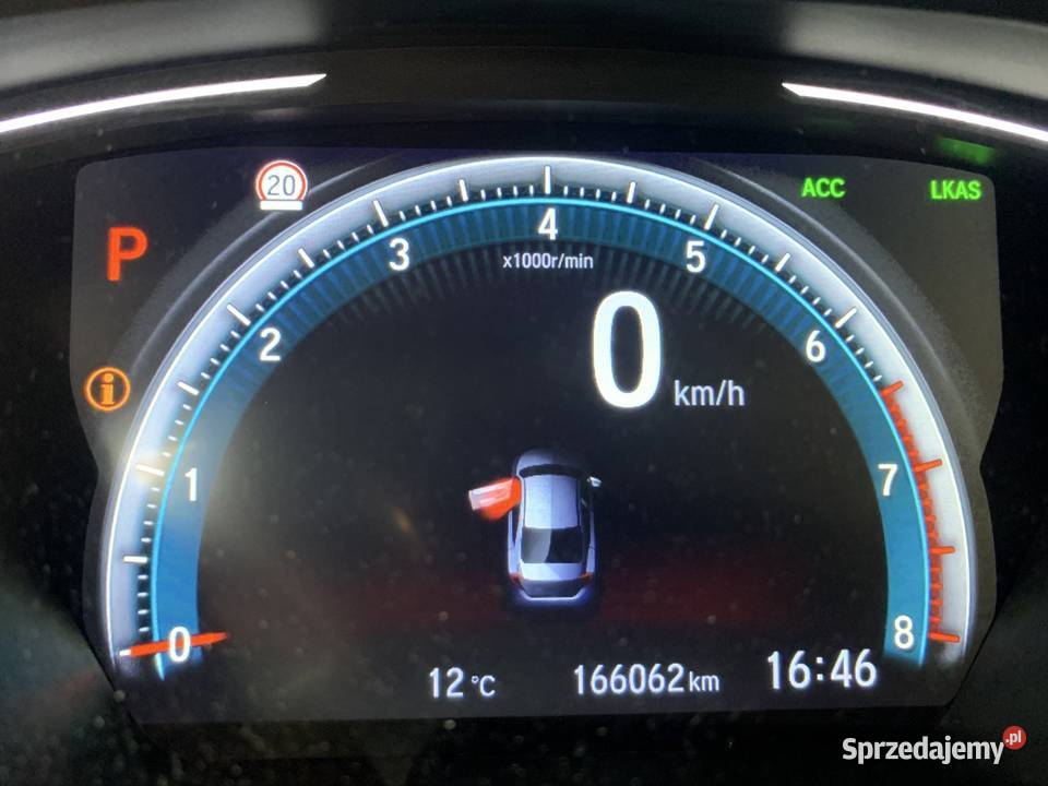 Honda Civic 4D 15 CVT FC16 182 2019r ASO benzyna Lublin sprzedam