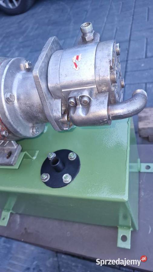 Pompa olejowa z silnikiem siłownik hydrauliczny Pionki