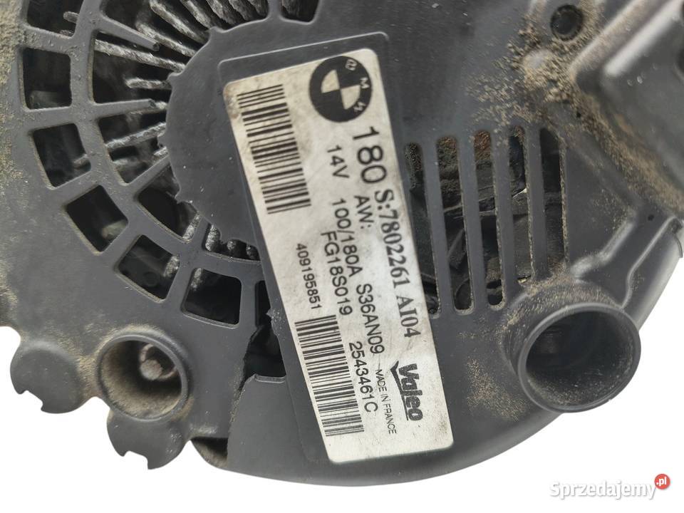 ALTERNATOR BMW E87 20 D 7802261 A104 FG18S019 Chełm