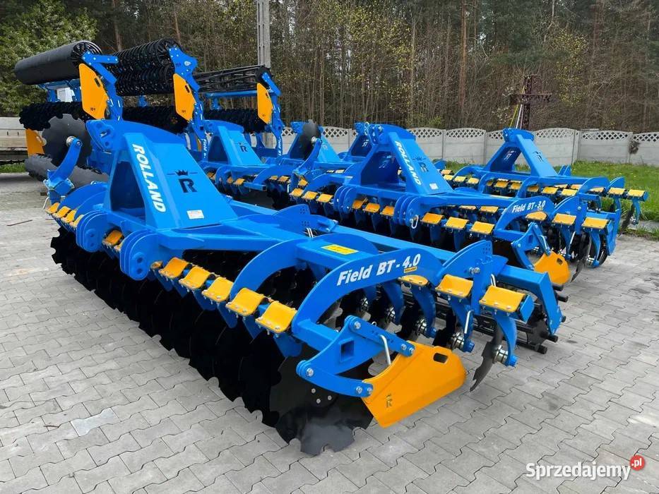 Brona talerzowa 4 m wał rurowy fi500mm Przedbórz