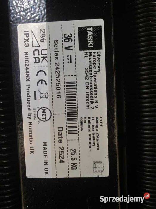 TASKI Swingo 250 icro Automat Góra