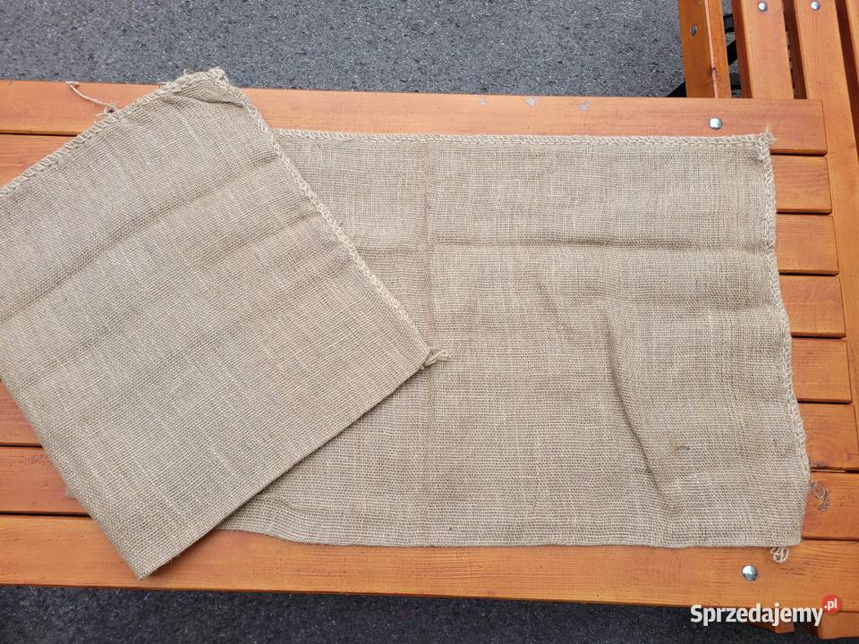 Polski MOCNY Worek jutowy 50x85 NATURALNA JUTA Rzeszotary sprzedam