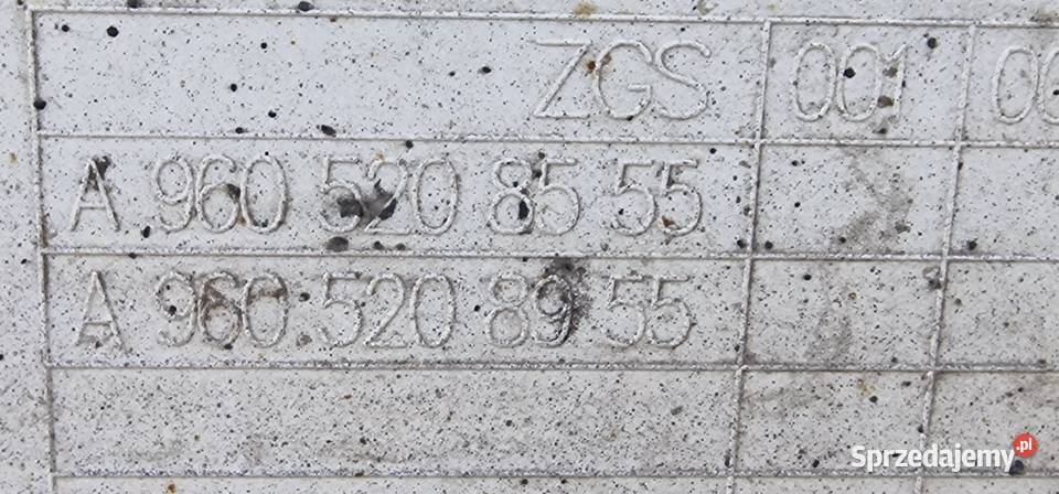 MERCEDES ACTROS MP4 SPOILER OSŁONA MIĘDZYOSIOWA