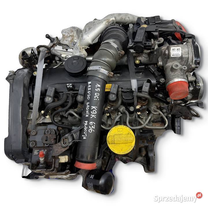 SILNIK K9K636 Nissan Juke Pulsar Qashqai 15 DCI Chełm