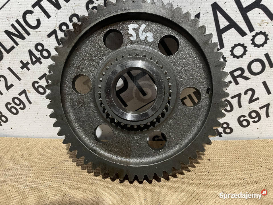 Holland T6 T7 koło zębate 56z 84289050 Pozostałe Części i osprzęt rolniczy