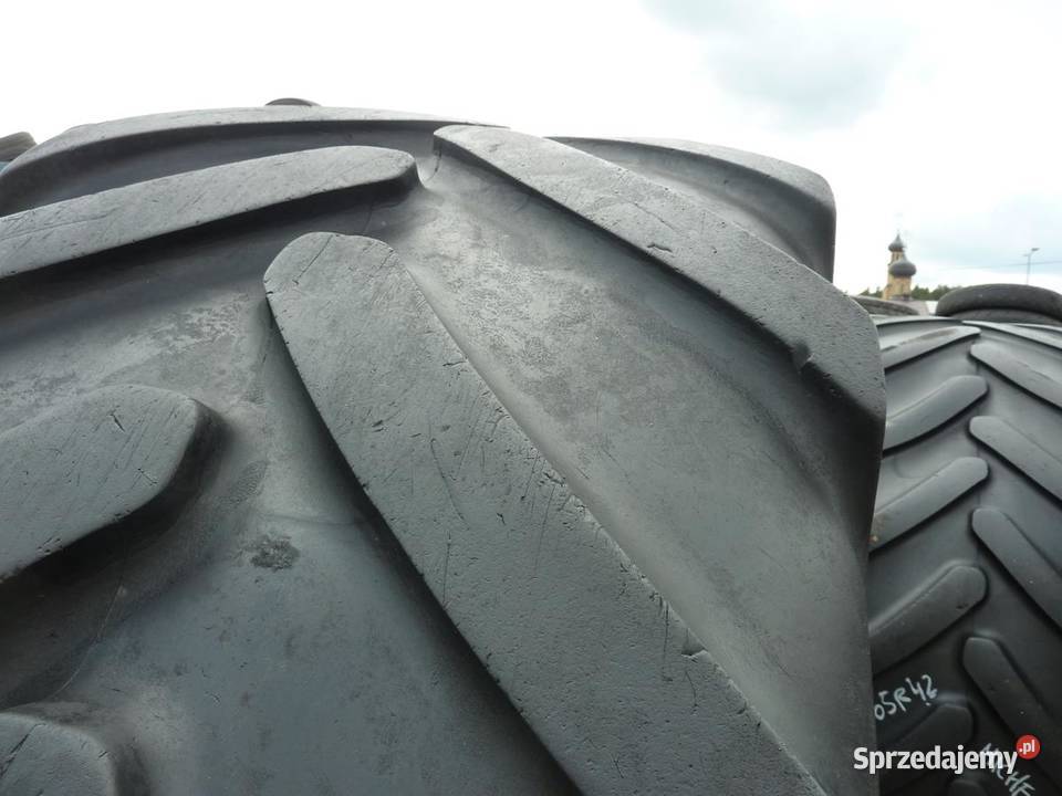 2x Opona używana rolnicza 65065R42 MICHELIN 2000 Zaścianki