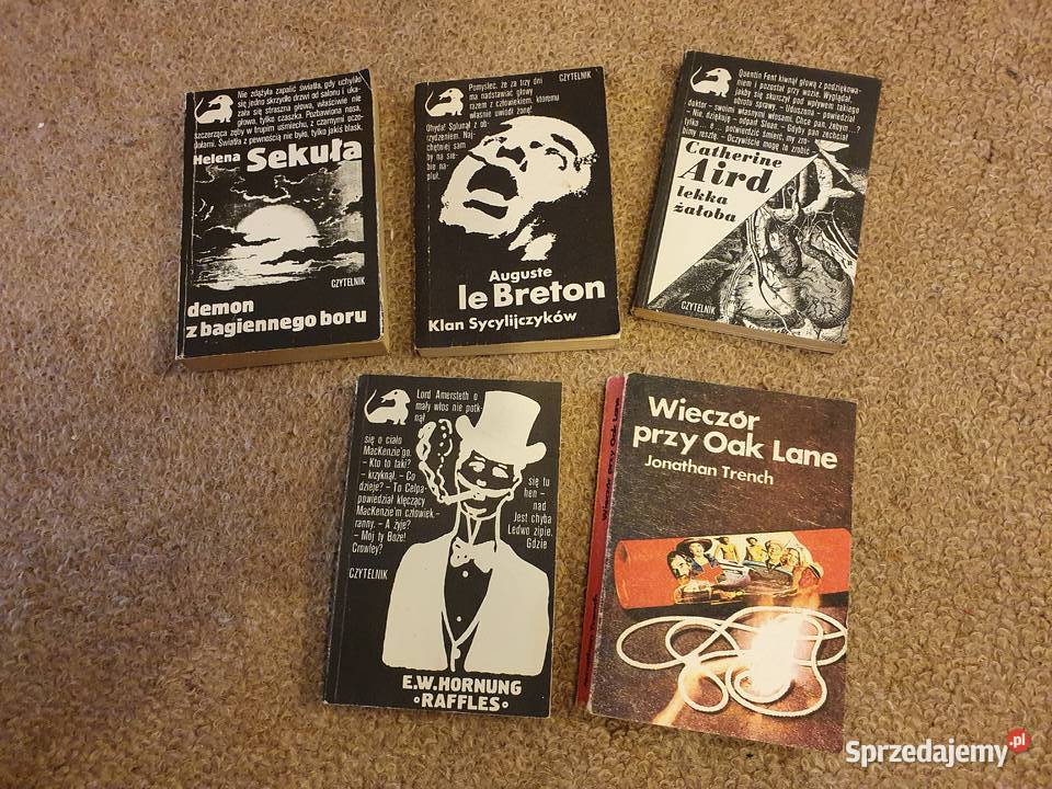Kryminały z 2 połowy XX wieku 36 sztuk zestaw Poznań sprzedam