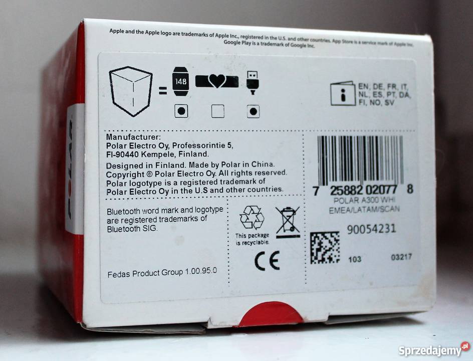 Zegarek sportowy Smartwatch Polar A300 Warszawa