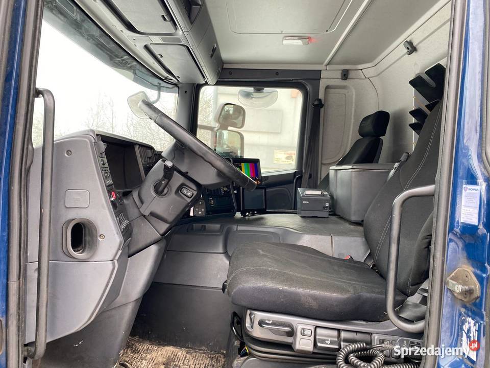 Scania P320 śmieciarka 2016WAGA Prasa Terberg Nowiny