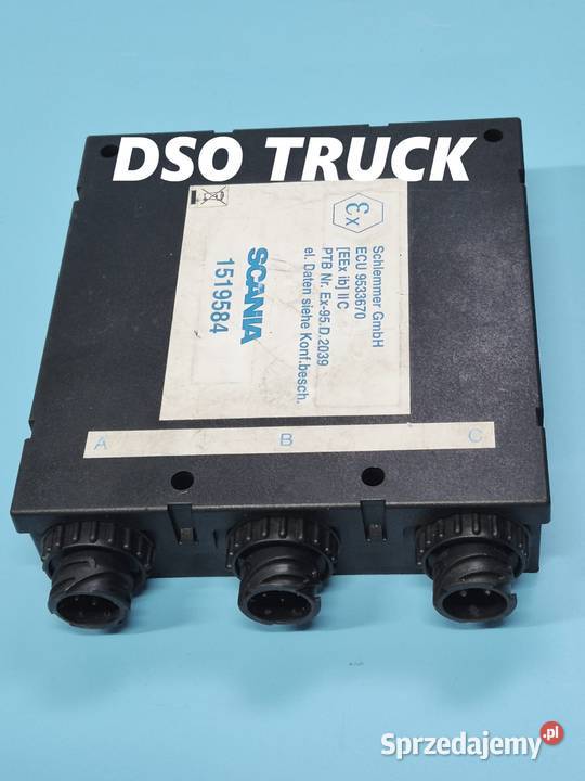 KASETA KOMPUTER STEROWNIK ECU SCANIA 1519584 ciężarowe Zawichost