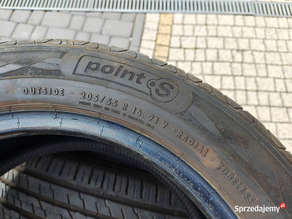 4x opony letnie Point S Summer S 20555R16 91V 205 Niegowonice sprzedam