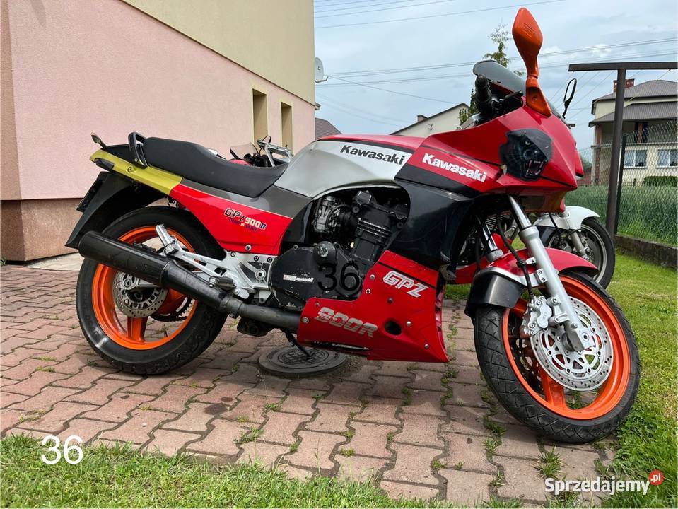 Kawasaki GPZ 900r Top Gun dolnośląskie Kąty Wrocławskie