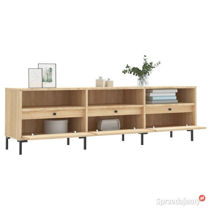 Szafka pod TV dąb sonoma 150x30x445 WM831287 Warszawa sprzedam