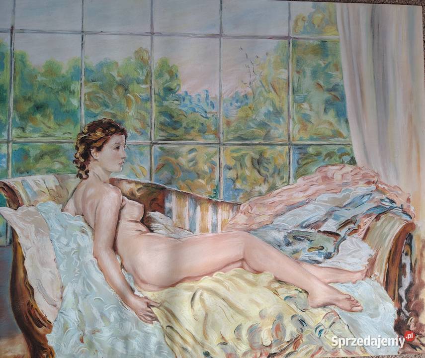 Piękny stary obraz pastel