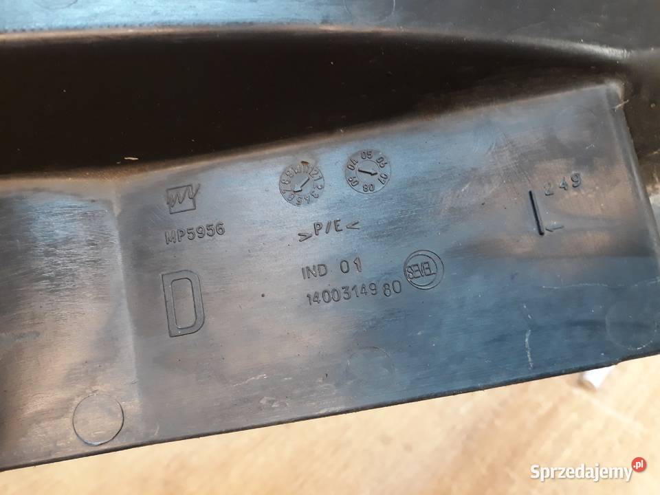 SCUDO JUMPY EXPERT II 0714 KIEROWNICA POWIETRZA