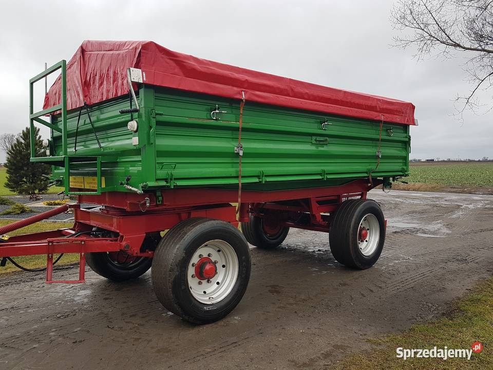 Przyczepa wywrotka 8t 3 strony Hl Autosan Kleszczewo
