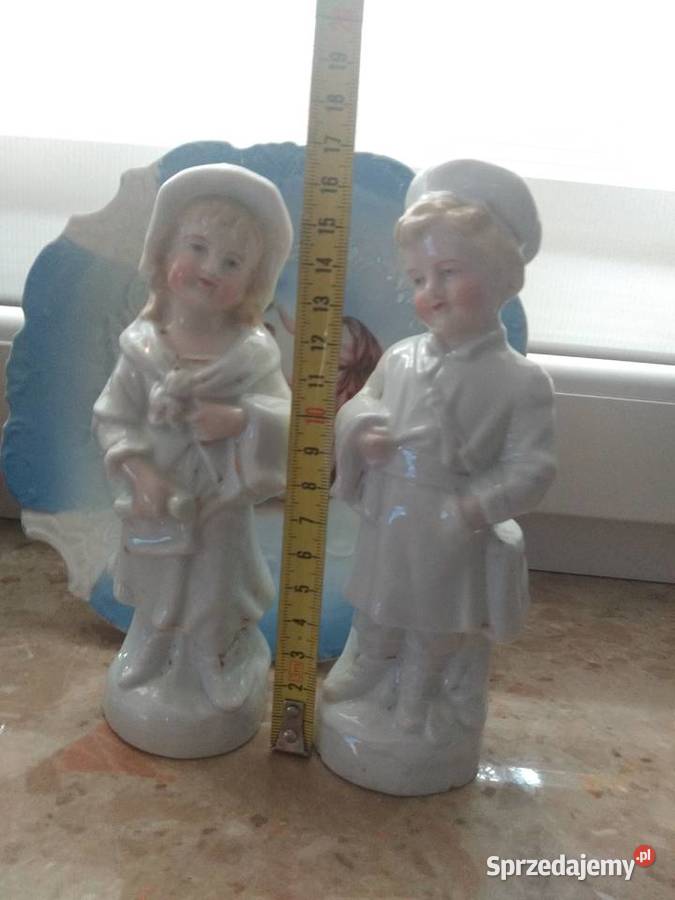Para porcelanowych figurekSecesja Antyki, Sztuka, Kolekcje Radom