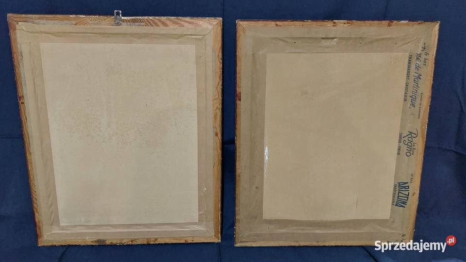 Stary obraz Niepokalane Serce Najświętszej Marii Rokity