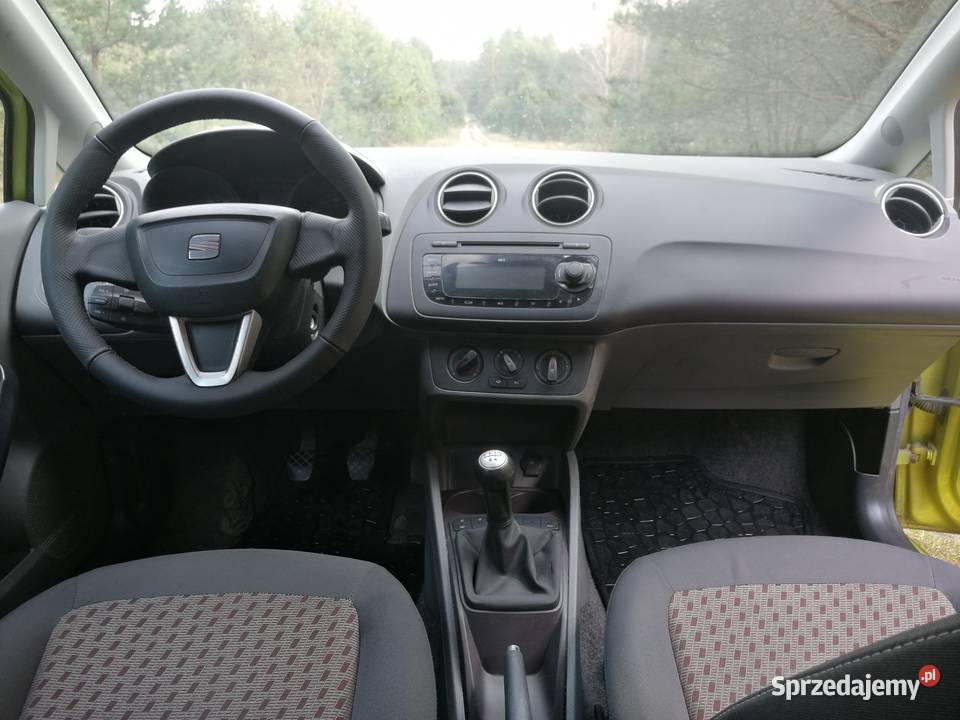 Seat Ibiza 6J 12 Benzyna Klimatyzacja z Niemiec Rok produkcji 2009 śląskie Kłobuck