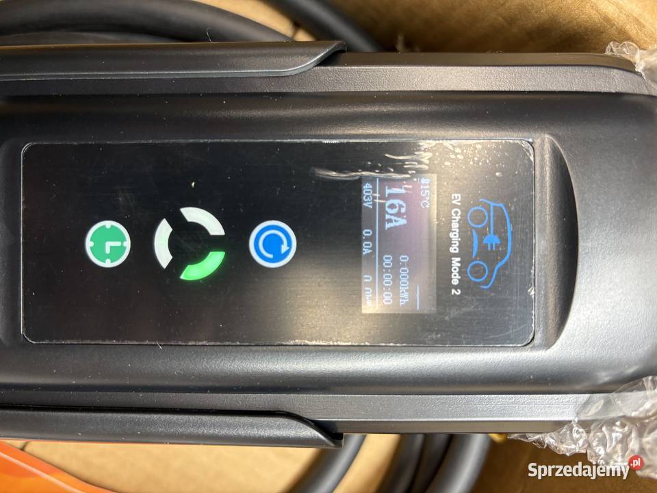 Ładowarka 16A Typ 2 11Kw Nowa 5m Topolów