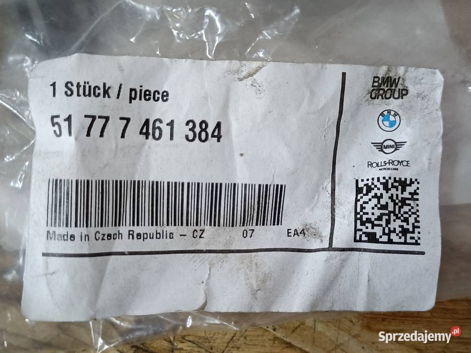 BMW 1 F40 2 F44 UCHWYT MOCOWANIE PROGU PRAWY Części montażowe Pleszew