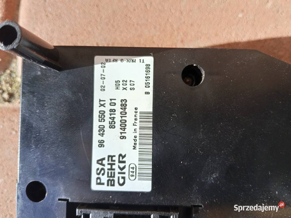 Panel climatronika Peugot 206 94430550xt Ropczyce