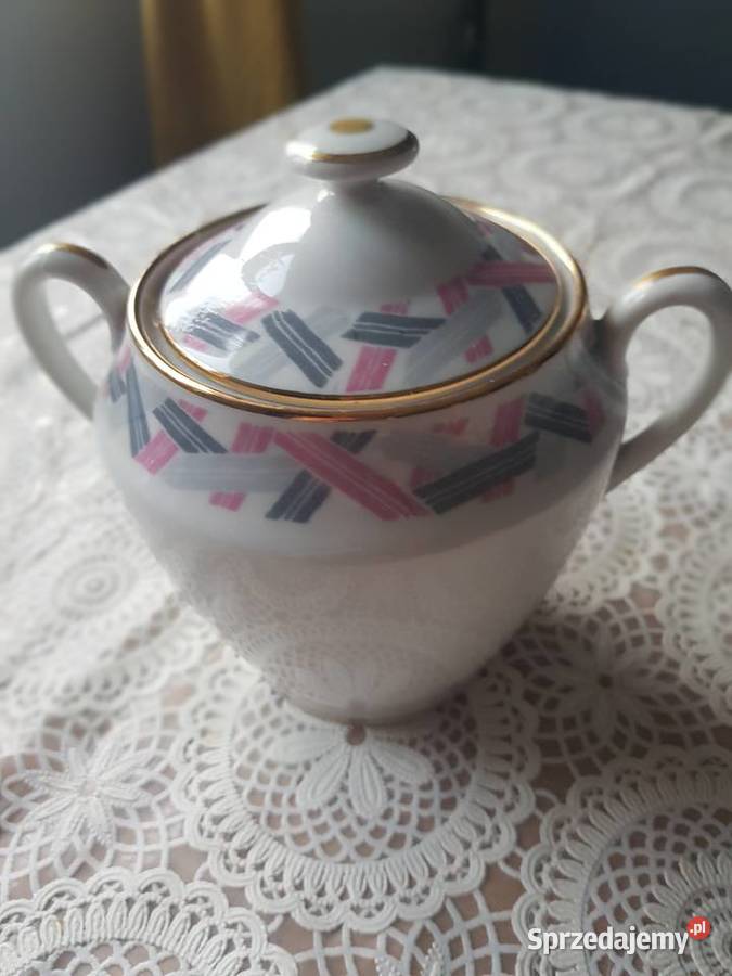 Cukiernica porcelana francuska Limoges Ceramika i szkło