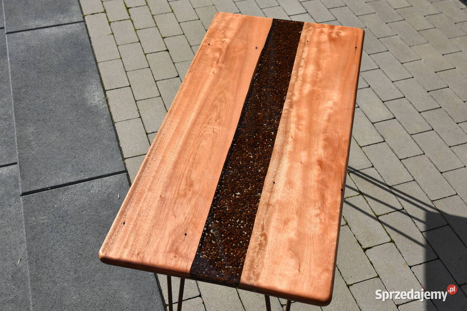 Stolik kawowy coffee table epoxy resinepoxy 47cm Stoliki kawowe i ławy Swarzędz sprzedam
