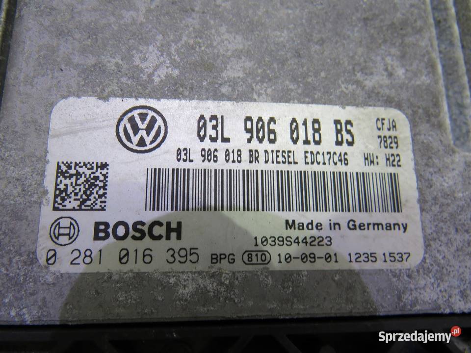 KOMPUTER SILNIKA SKODA YETI 20 TDI 03L906018BS osobowe