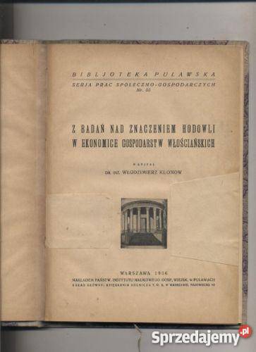 Z badań znaczeniem hodowli w ekonomice Szczecin