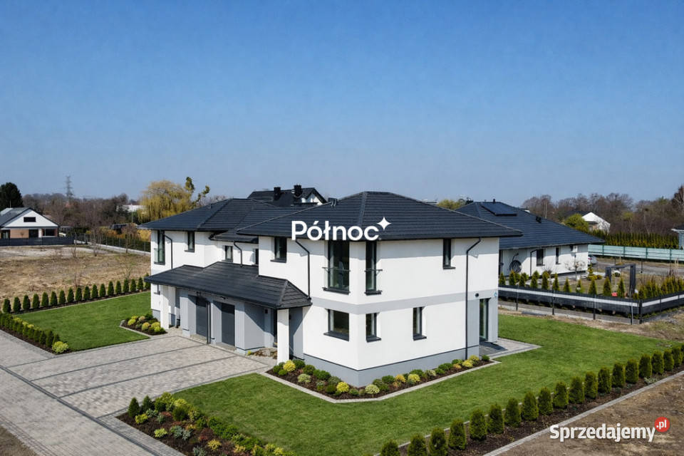 Nowoczesny bliźniak 138m2 Leopolda Staffa 500m2 lubelskie Chełm