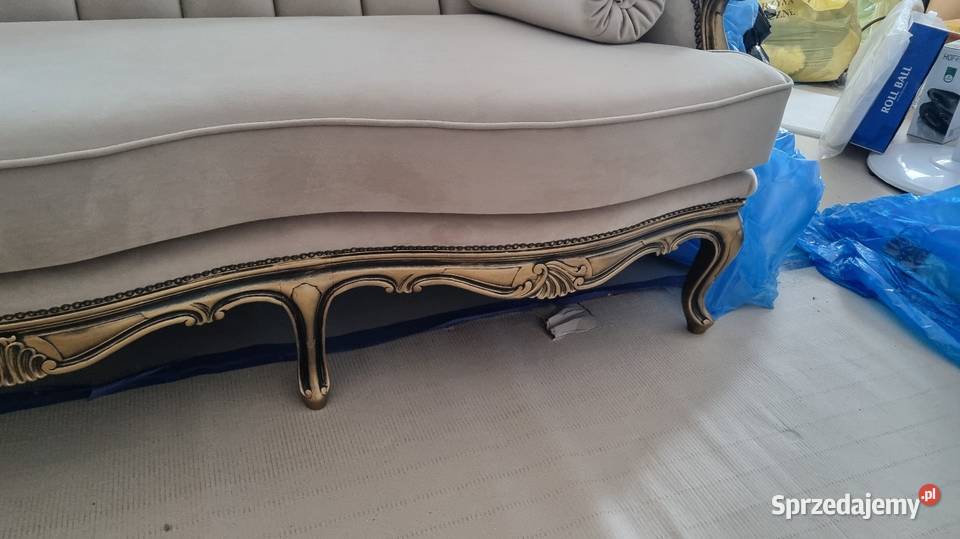 Komplet wypoczynkowy Ludwik NOWY Sofa fotele Licheń Stary sprzedam