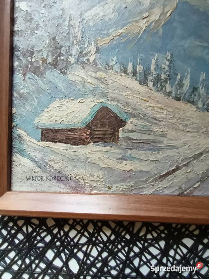 Sprzedam 3 obrazy Wiktora Koreckiego Malbork