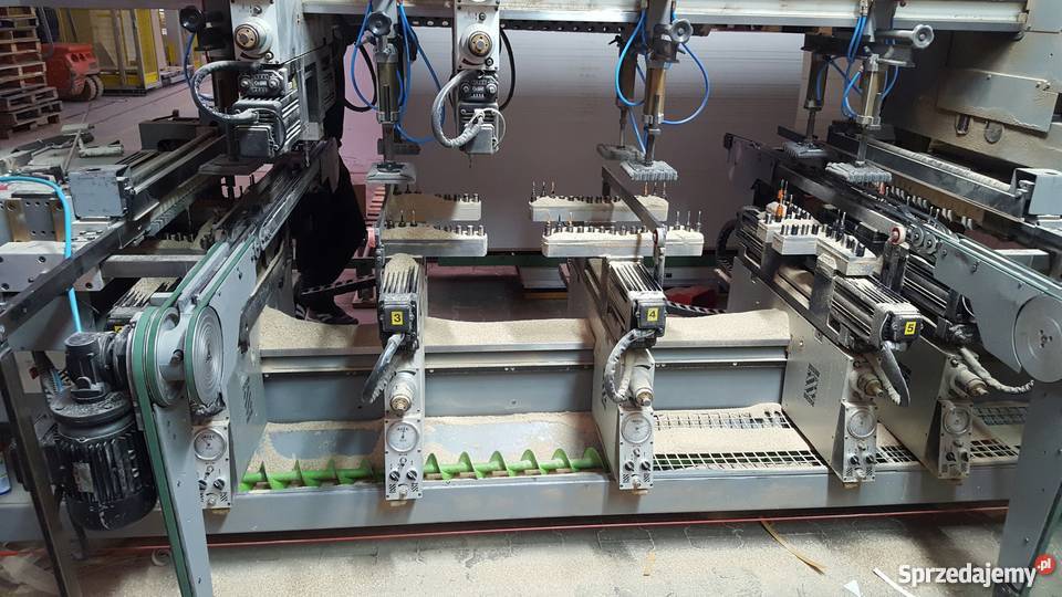 Wiertarka przelotowa wielowrzecionowa BIESSE wielkopolskie Kępno