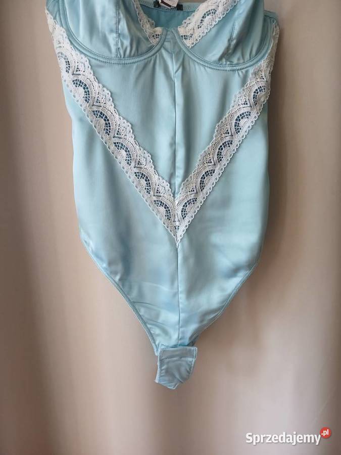 Błękitne body 70B Tezenis Nowe Miseczka B sprzedam