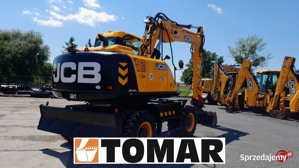 KOPARKA KOŁOWA 16 TON JCB CAT KOMATSU VOLVO Dodatkowy osprzęt Koparki sprzedam