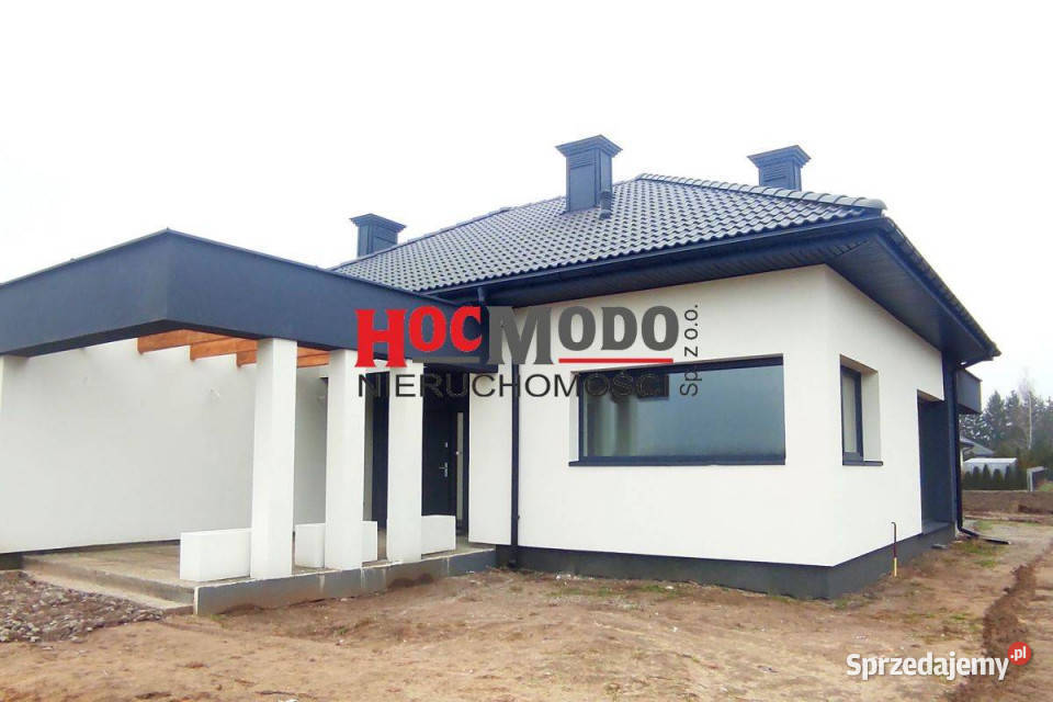 Nowoczesny parterowy bliżniak 13985 m2 Marynino